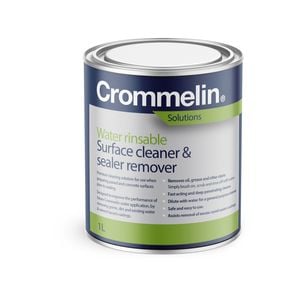 Crommelin 1L Water Rinsable Surface Cleaner And Sealer Remover