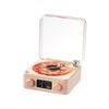 Retro Bluetooth Turntable Speaker Pink