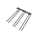 Trenton Black Triple Glass Rack