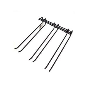 Trenton Black Triple Glass Rack