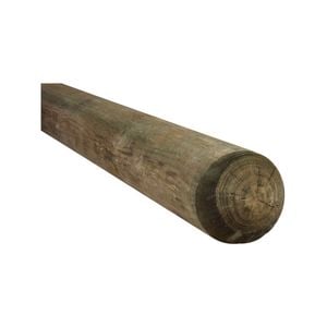 100mm 1.2m Bollard H3 Treated Pine Domed Top