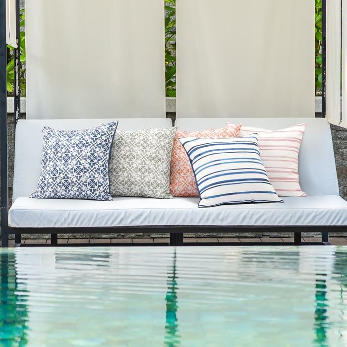 Outdoor Chair Covers Chair Cushions Bunnings Vibes Stripe