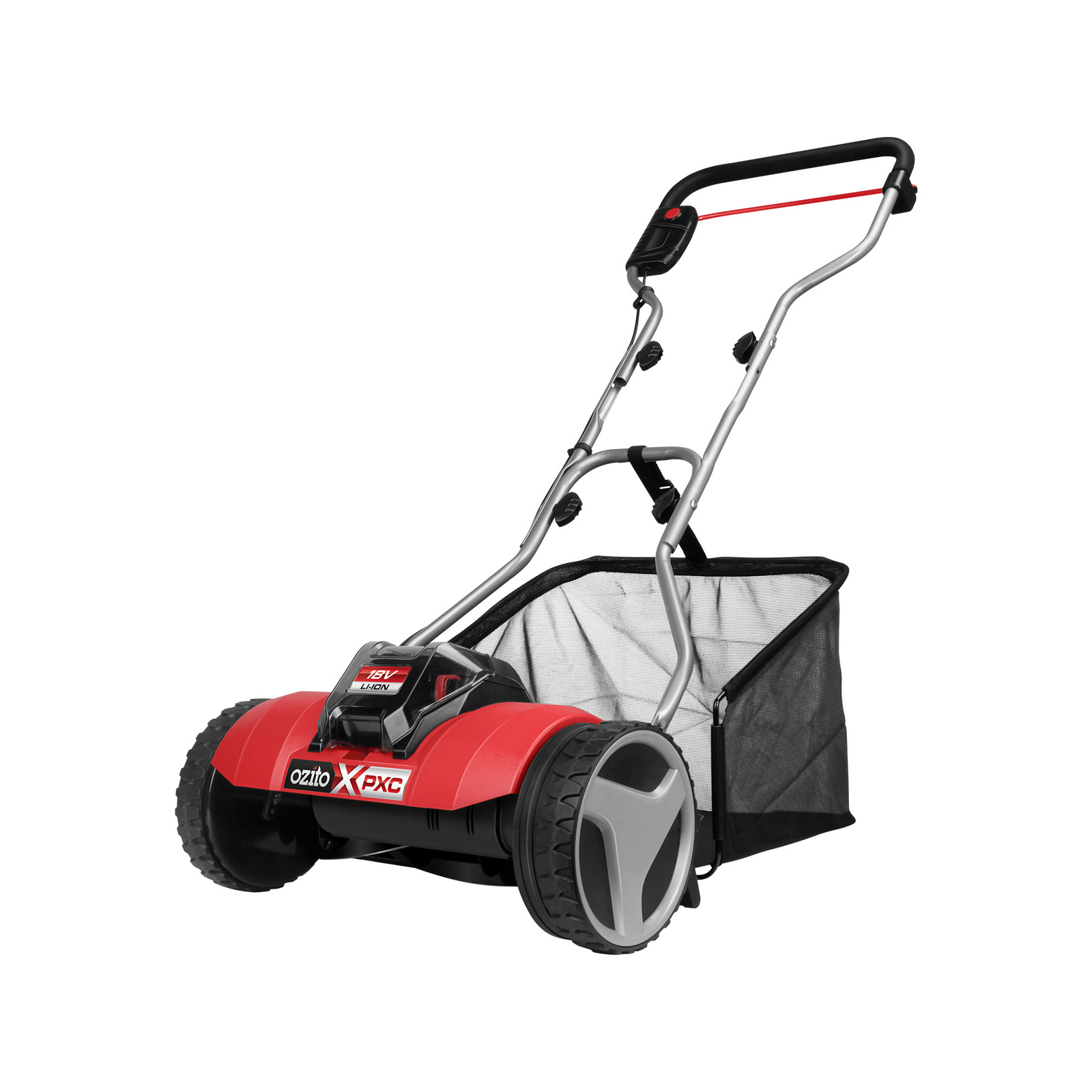 Ozito PXC 18V 380mm Cordless Cylinder Lawn Mower Skin Only Bunnings Australia