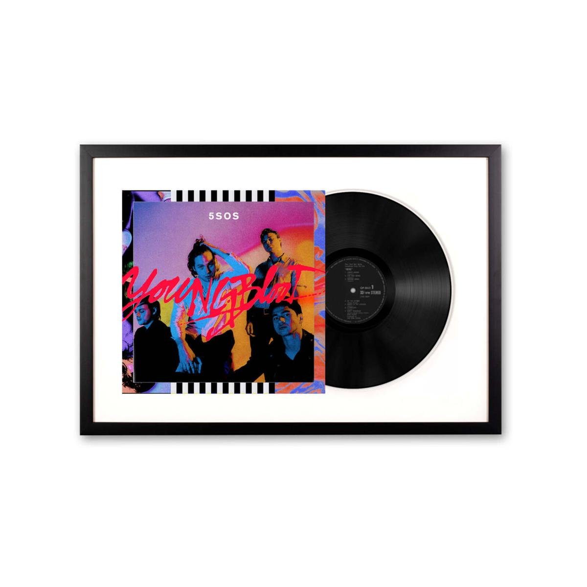 5 Seconds of Summer Youngblood Vinyl Record sale Standard Black - 5sos