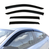 AUSGO Injection Weather Shields for Honda Civic 10th Sedan 2016-2021 Weathershields Window Visors Wind Deflectors