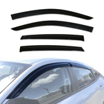AUSGO Injection Weather Shields for Honda Civic 10th Sedan 2016-2021 Weathershields Window Visors Wind Deflectors