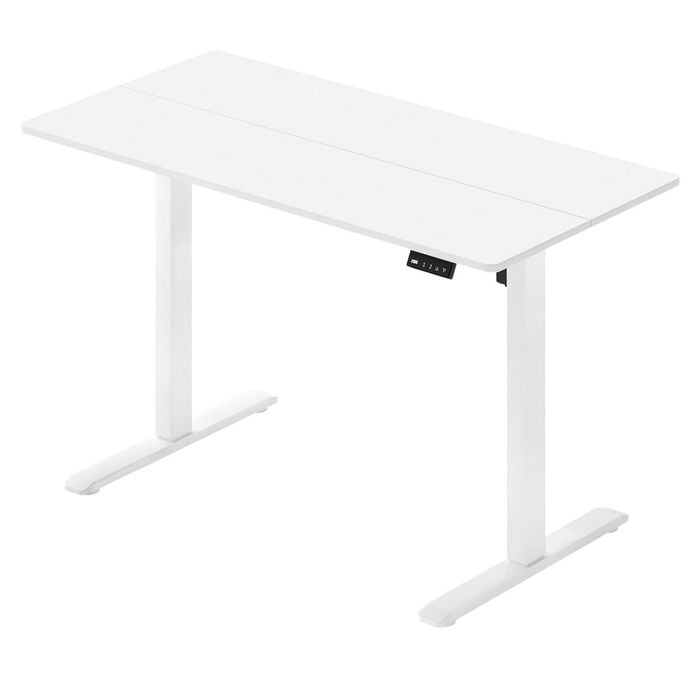Levede 110x60cm Ajustable Electric Standing Desk - White