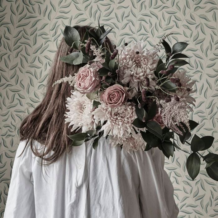 Wallpaper Trader Karolina - Size Roll, Color Green