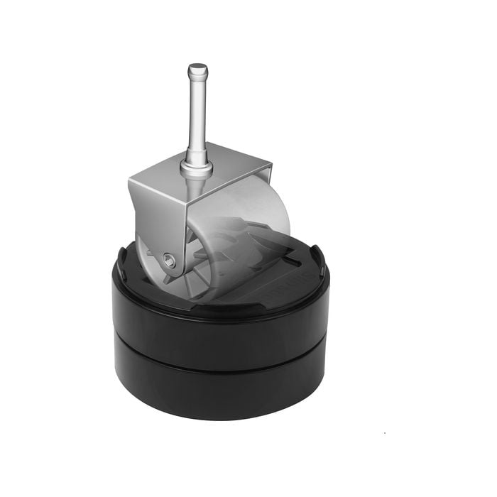 Slipstick 25mm (1") Black Stack Its Furniture Risers - 8 Pack