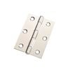 Lane 85 x 60 x 1.6mm Polished Chrome Fixed Pin DURAsmooth™ Butt Hinge