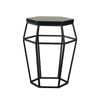 Modern Furniture FORD 46x46cm Side Table/Stool - Black