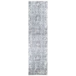 Sofia A0238A Grey Pail 80x300 Grey Blue Rug