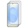 2 Pack MEZON Samsung Galaxy S25 (6.2") Clear Premium Fingerprint Unlock 9H HD Tempered Glass
