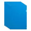 25x Marbig Pe Letter File A4 Document Paper/stationery Organiser Folder Blue
