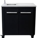 COZZE Portable Outdoor Table 900mm with SS Sink