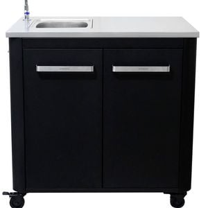 COZZE Portable Outdoor Table 900mm with SS Sink