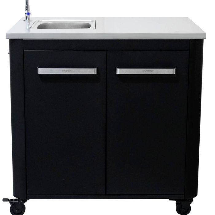 COZZE Portable Outdoor Table 900mm with SS Sink
