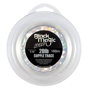 Black Magic Supple Trace Monofilament Fishing Leader 20lb