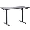 120 x 60cm Electric Standing Desk Height Adjustable Motorised Electric Sit Stand in Black