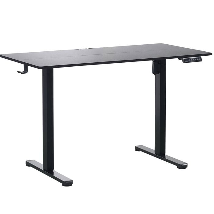 120 x 60cm Electric Standing Desk Height Adjustable Motorised Electric Sit Stand in Black