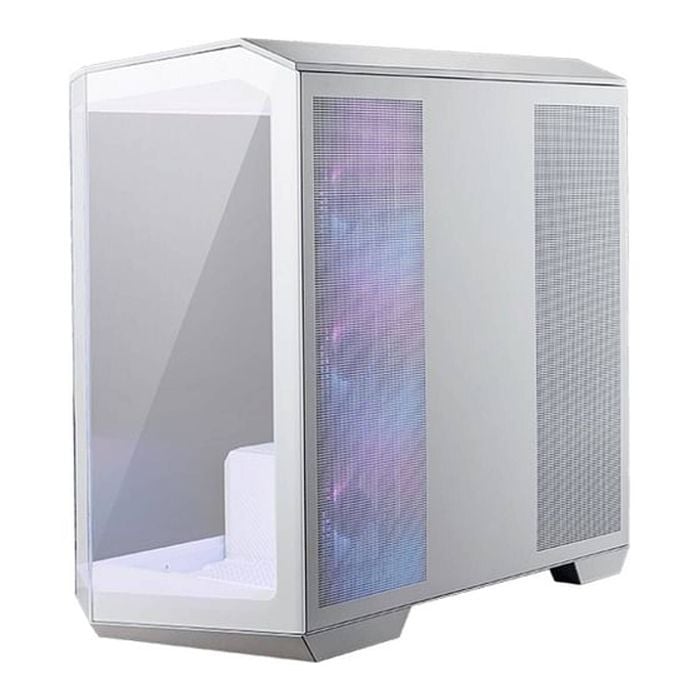 Msi Mag Pano M100r Pz Micro-atx Gaming Case - White [mag Pano M100r Pz White]