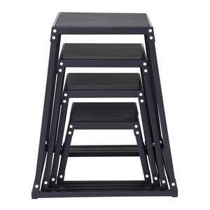 Vevor Plyometric Jump Boxes Black for Plyo,Platform and Jumping Agility