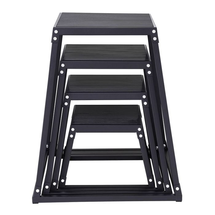 Vevor Plyometric Jump Boxes Black for Plyo,Platform and Jumping Agility