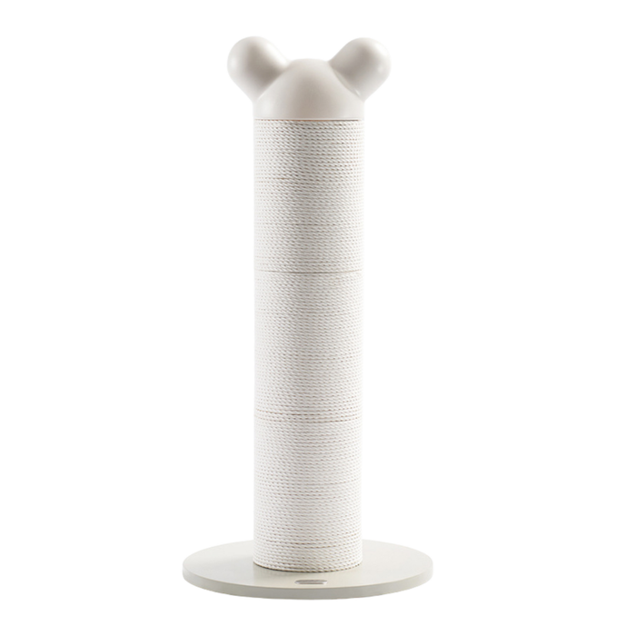 Nino Cat Scratching Post | White