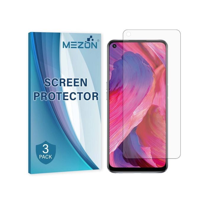 3 Pack MEZON OPPO A76 Ultra Clear Film Screen Protectors