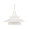Brilliant 34cm White Matte Atomic DIY Metal Pendant Light
