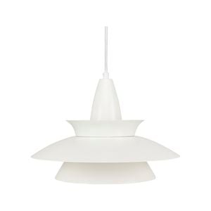 Brilliant 34cm White Matte Atomic DIY Metal Pendant Light