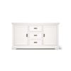 Laelia Buffet Table 166cm 2 Door 3 Drawer Acacia Wood Coastal Furniture -White