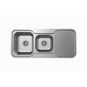Estilo 1 and 3/4 Bowl Left Hand Bowl Sink Drainer