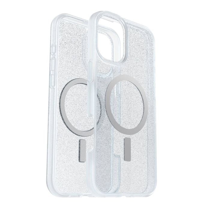 Otterbox React Magsafe Case For Iphone 16 Plus 6.7" - Clear Glitter