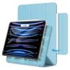 TEGAL Magnetic iPad Pro Case with Apple Pencil Clasp for iPad Pro 2023 13" Light Blue