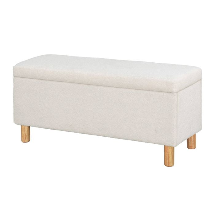 Artiss Ottoman Storage Boucle Beige