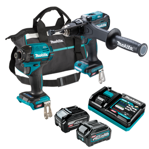 Makita XGT 40V Hammer Drill & Impact Driver Kit
