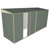 Build-A-Shed 1.2 x 4.5 x 2.0m Skillion Single Sliding Side Door Shed - Green
