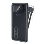 Sansai Power Bank 10000mAh 22.5W w/ LED Display 14x7 cm Assorted