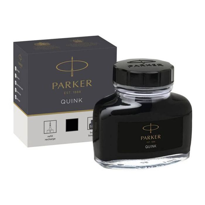 Parker Quink Permanent Ink Bottle (Black)