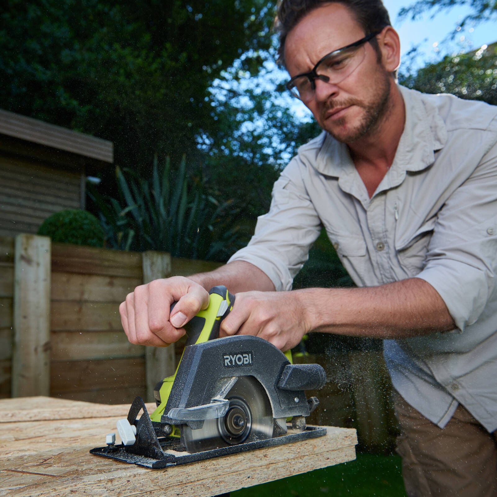 Ryobi 18V ONE 150mm Circular Saw Tool Only Bunnings New Zealand