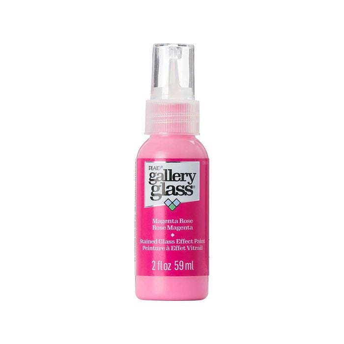 Plaid 59ml Magenta Rose Gallery Glass Paint
