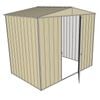 Build-a-Shed 2.3 x 1.5 x 2.3m Single Hinge Door Garden Shed - Cream