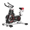 Powertrain D20 Indoor Exercise Bike - Heavy Flywheel Spin Cycling Bike with LCD Display & Adjustable Seat