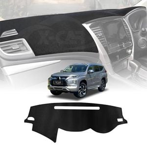 Dash Mat for Mitsubishi Pajero Sport 2015-2025 Non-Slip Microfiber Pad Cover Interior