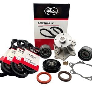 Timing Kit Drivebelts Water Pump Engine Pulley For Nissan Patrol Y60 RD28T GQ 08/95~97 Y61 RD28TI GU 10/97~6/00 2.8L