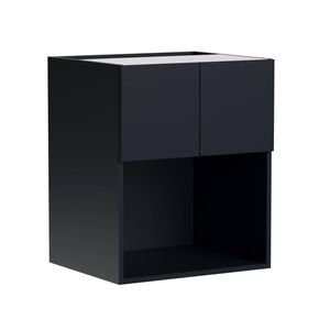 Kaboodle 600mm Midnight Plum Modern Wall Microwave Cabinet