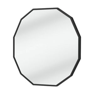 Urban Style Reflections Geometric Mirror Contemporary Home Decor Black 90cm