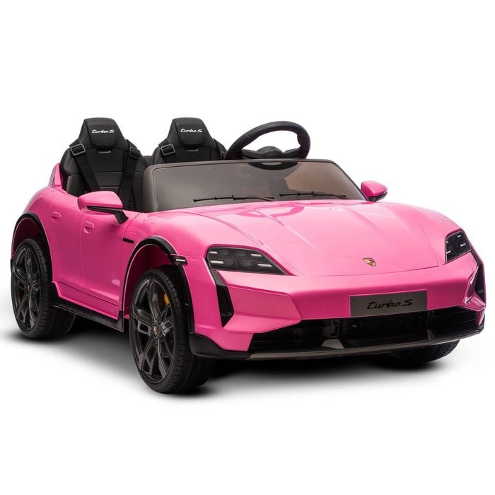 Kahuna Porsche Taycan Turbo S Kids Electric Ride On Car Remote Control 90W 2 Seater
