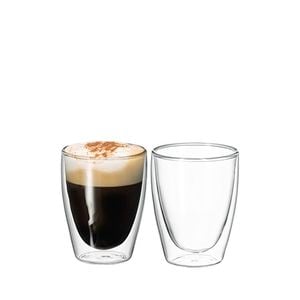 Avanti Cafe Twin Wall Glass 250ml Set of 2